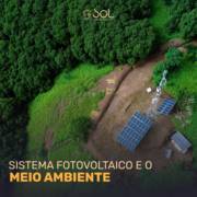 Sistema Fotovoltaico e o Meio Ambiente